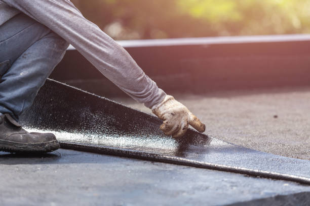 Professional Waterproofing technician working in La Crosse, KS